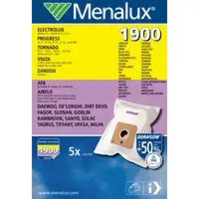 Vrecko na prach Menalux 1900 biele