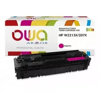 Kompatibilný toner OWA Armor K18893OW pre HP W2213X, purpurová, 2450 strán