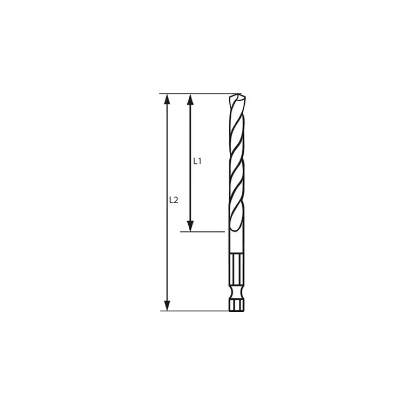 Vrták do kovu HSS Bosch Impact Control 2608577130