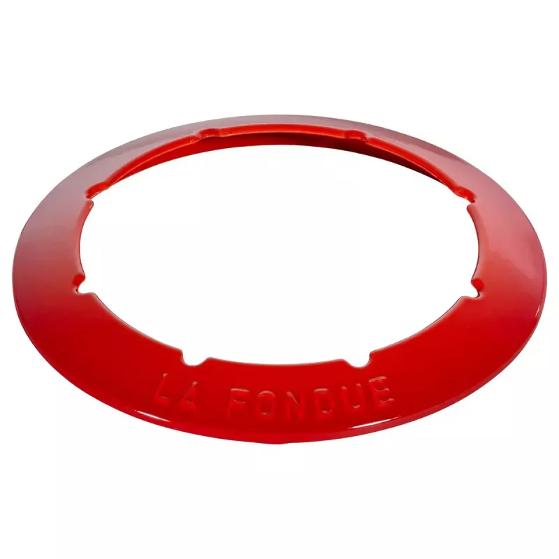 Sada na fondue Staub 18 cm Cherry, okrúhla 0,25 l, 187×100 mm, 4,6 kg