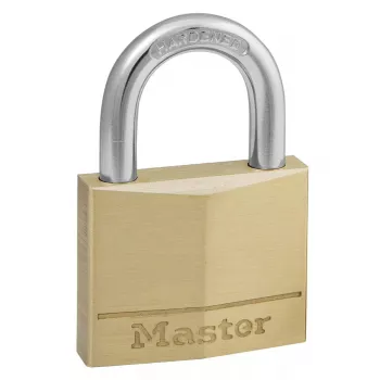 Visací zámok MASTER LOCK 40 mm masívne mosadzné telo kľúčový zámok rovnaký kľúč