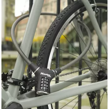 Káblový zámok MASTER LOCK 8229EURDPRO čierna 0,9 m