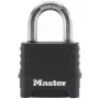 Visací zámok MASTER LOCK M178EURD šírka 57 mm Excell zinkové telo samonastaviteľná kombinácia čierny