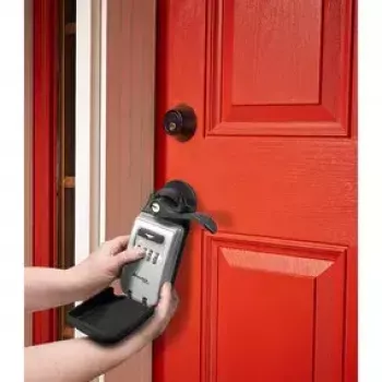 Prenosný trezor MASTER LOCK 5420EURD kombinačný zámok sivá