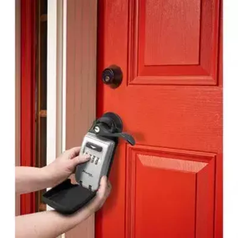 Prenosný trezor MASTER LOCK 5420EURD kombinačný zámok sivá