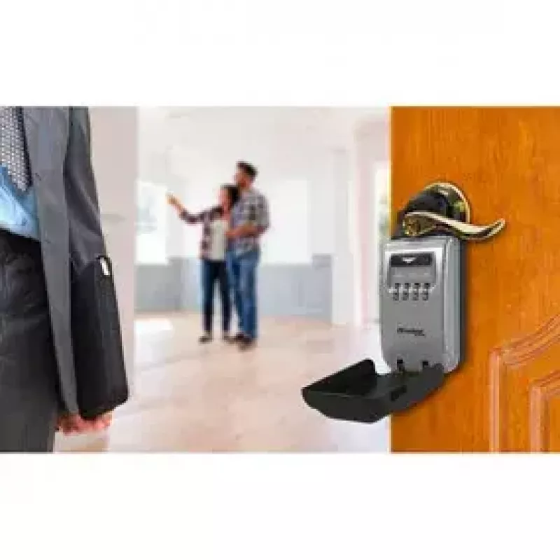 Prenosný trezor MASTER LOCK 5420EURD kombinačný zámok sivá