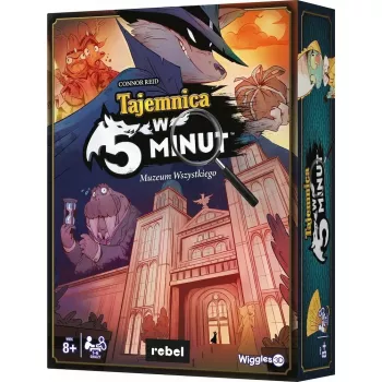 Spoločenská hra Rebel GXP-891805 Mystery in 5 Minutes — rýchla dedukčná hra