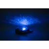 Samostatne stojaca nočná lampa Cloud B Tranquil Turtle modrá automatické vypnutie
