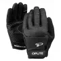 Rukavice na simracing Oplite Simracing L čierne umelá koža polyester silikón spandex