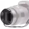 Krytka objektívu KAISER 6835 pre digitálny fotoaparát, plast, priemer 5,5 cm, čierna