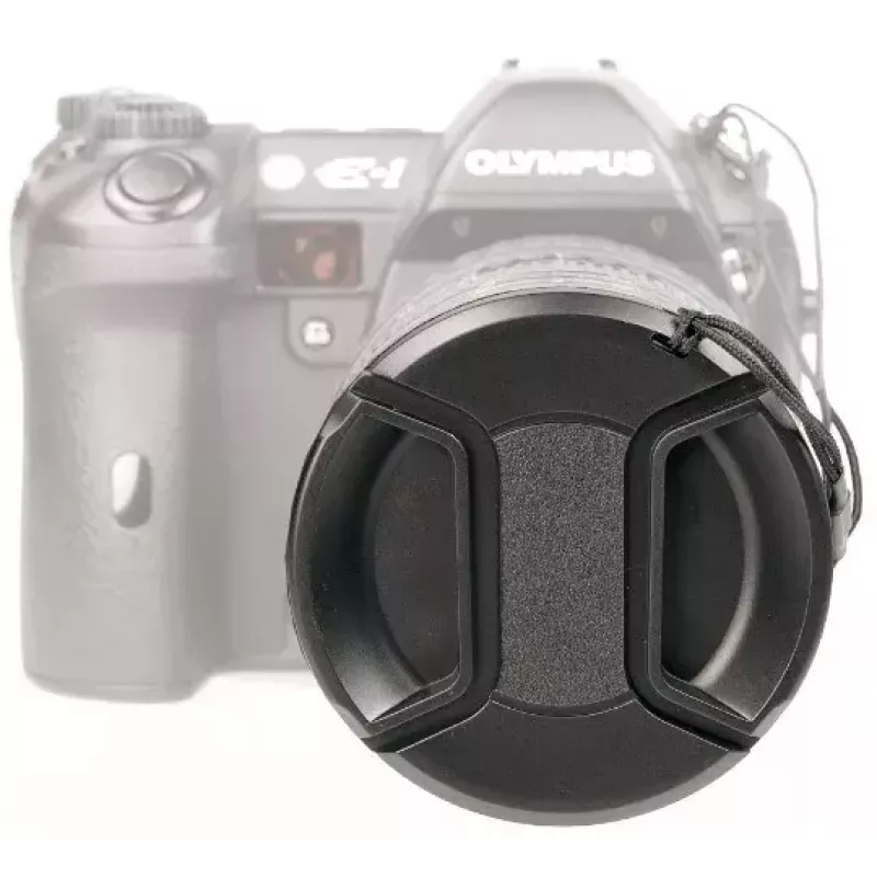 Krytka objektívu KAISER 6835 pre digitálny fotoaparát, plast, priemer 5,5 cm, čierna