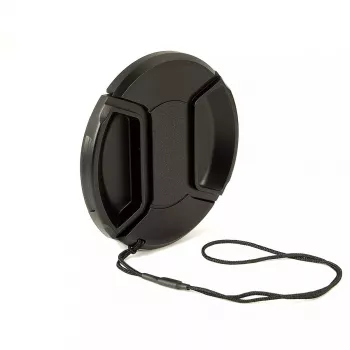 Krytka objektívu Kaiser Fototechnik Snap-On 77 mm čierna 7,7 cm