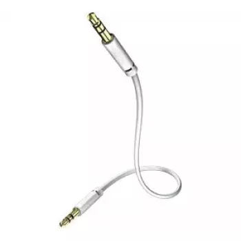 Audio kábel Inakustik 0,5 m Star MP3 3,5 mm 2 x Cinch biely