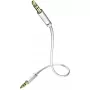 Audio kábel MP3 in-akustik Star, stereo jack 3,5 mm, 0,75 m