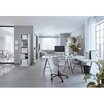 Klipová podložka Leitz WOW A4 kov polystyrén biela
