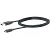 USB kábel Schwaiger CK 3141 USB 3.2 Gen 1 1m USB A USB C čierny