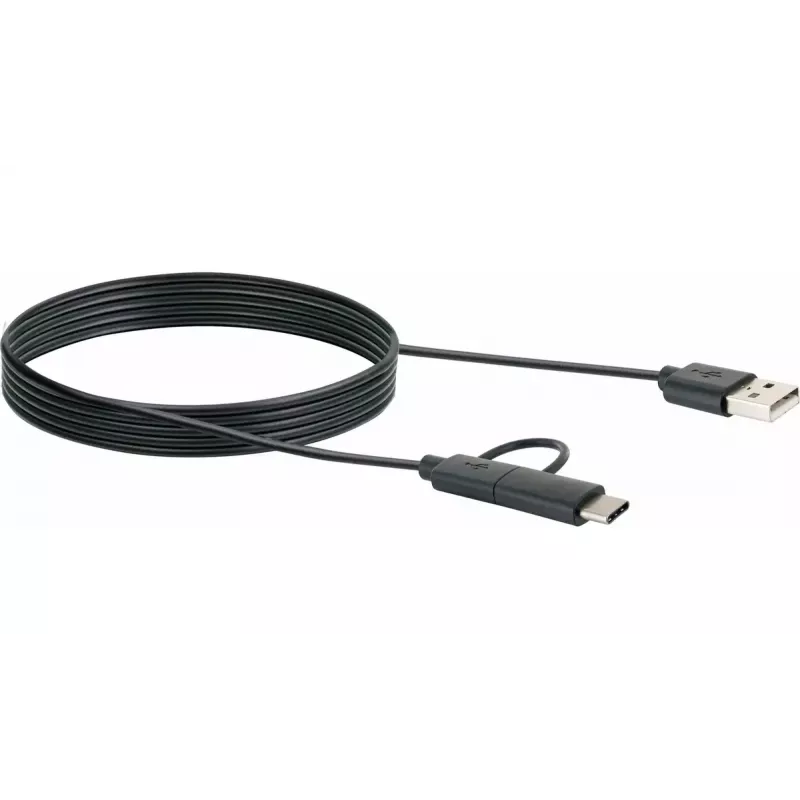 Schwaiger USB kábel CK 3112 USB 2.0 1m USB A Micro-USB B čierny