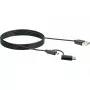 Schwaiger USB kábel CK 3112 USB 2.0 1m USB A Micro-USB B čierny
