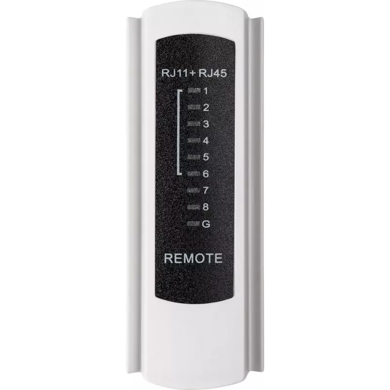 Tester sieťových káblov Schwaiger NWM1 531 RJ-11 RJ-45 čierny biely