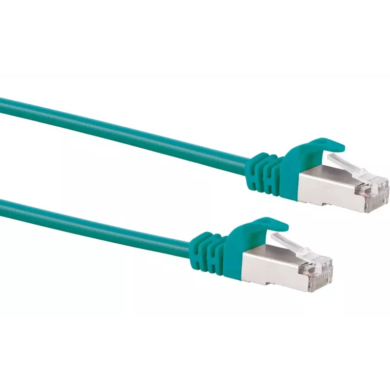 Sieťový kábel Schwaiger CKG6020 539 Cat 6 SF/UTP, 2 m, tyrkysový