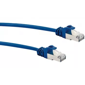 Sieťový kábel Schwaiger CKO8050 531 RJ-45 Cat8 5 m modrý