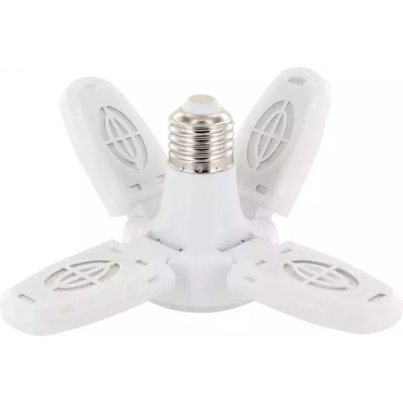 LED lampa 360 stupňov pre garáž/dielňu Schwaiger WLED0360, E27, 5 panelov