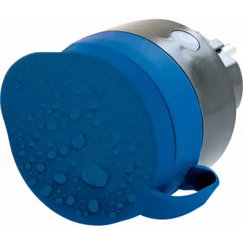 Zásuvka Schwaiger SOAW0044 modrá sivá IP44 230V 16A