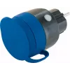 Zásuvka Schwaiger SOAW0044 modrá sivá IP44 230V 16A