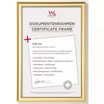 Samostatný rám na obrázky Walther Design KP130G zlatá