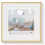 Jednoduchý fotorámik Walther Design KV220G zlatý 13x13 cm