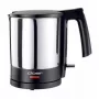 Elektrická rýchlovarná kanvica Cloer 4710 1,5 l 1800 W čierna nerezová oceľ