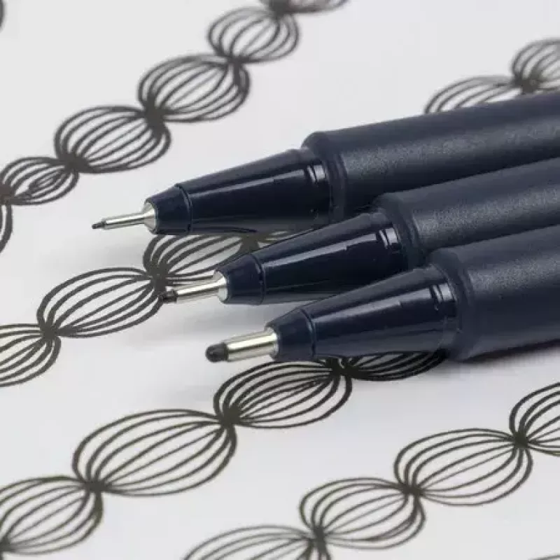 Tenká fixka Schneider Schreibgeräte Pictus čierna 8 kusov