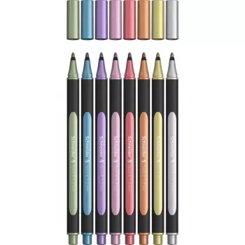 Fixka Schneider Schreibgeräte Paint-It 020 8 kusov modrá meď zlatá zelená ružová červená strieborná fialová