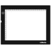Jednoduchý fotorámik Reflecta LED Light Pad A5 super tenký čierny 19x14 cm