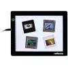 Jednoduchý fotorámik Reflecta LED Light Pad A5 super tenký čierny 19x14 cm