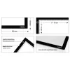 Jednoduchý fotorámik Reflecta LED Light Pad A5 super tenký čierny 19x14 cm