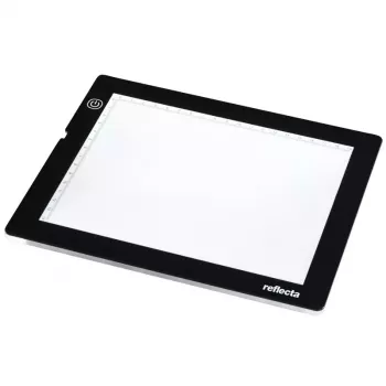 Jednoduchý fotorámik Reflecta LED Light Pad A5 super tenký čierny 19x14 cm