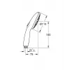 Sprchová hlavica GROHE Tempesta 110 chrom 28261003