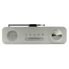 Osobné rádio Soundmaster DAB700WE – analógové & digitálne (DAB+, FM), 12 W RMS, LCD 2,9 palca, MicroSD, strieborná/biela