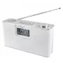 Osobné rádio Soundmaster DAB700WE – analógové & digitálne (DAB+, FM), 12 W RMS, LCD 2,9 palca, MicroSD, strieborná/biela