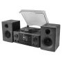 Domáci audio systém Soundmaster MCD1950SW — 20 W RMS, DAB+/FM, prehrávanie CD/MP3, 3,5 mm AUX, sieťové napájanie (čierna)