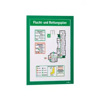 Magnetický rám A4 Durable DURAFRAME zelený