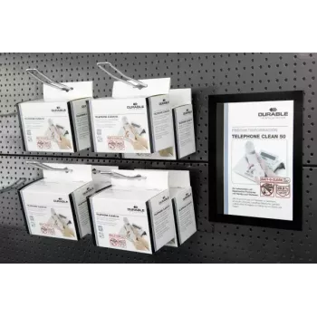 Magnetický rám Durable DURAFRAME A5 strieborný