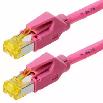 Sieťový kábel Helos 120086 purpurový 3 m Cat6a S/FTP