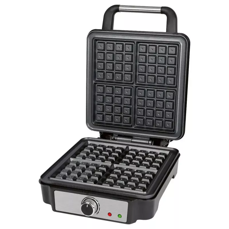 Waflovač ProfiCook PC-WA 1241 4 wafle 1200 W čierna nerez