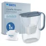 Filtračná kanvica na vodu Brita Style Essential 2,4 l kamenná priehľadná