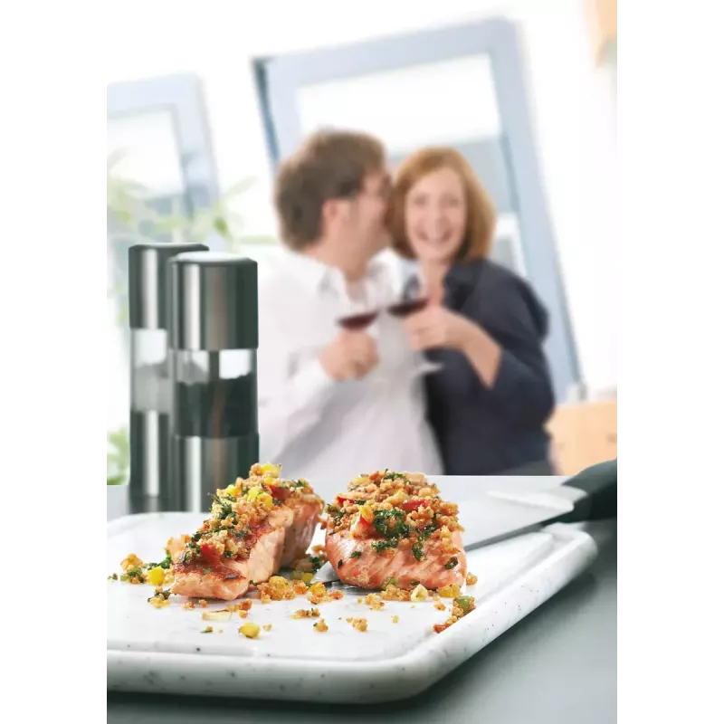 Krájacia doska Zassenhaus 060072 obdĺžniková polyetylén sivá
