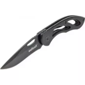 Zatvárací nôž Wolfcraft WF4288000 — 70 mm hladká čepeľ, kompaktný vreckový nástroj