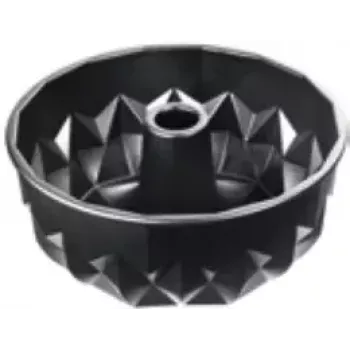 Forma na pečenie Kaiser 2300646794 okrúhla rebrovaný povrch 25,5x25,5x11,5 mm