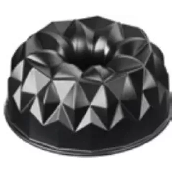 Forma na pečenie Kaiser 2300646794 okrúhla rebrovaný povrch 25,5x25,5x11,5 mm